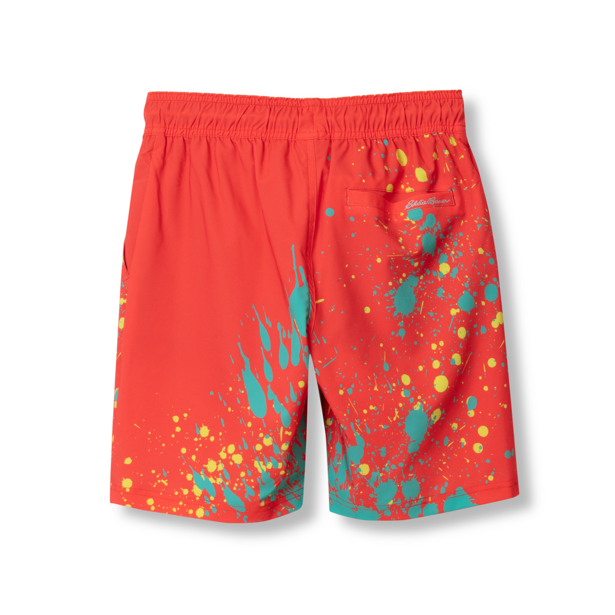 Eddie Bauer Boys Sea Spray Printed Swim Shorts alternate view 4