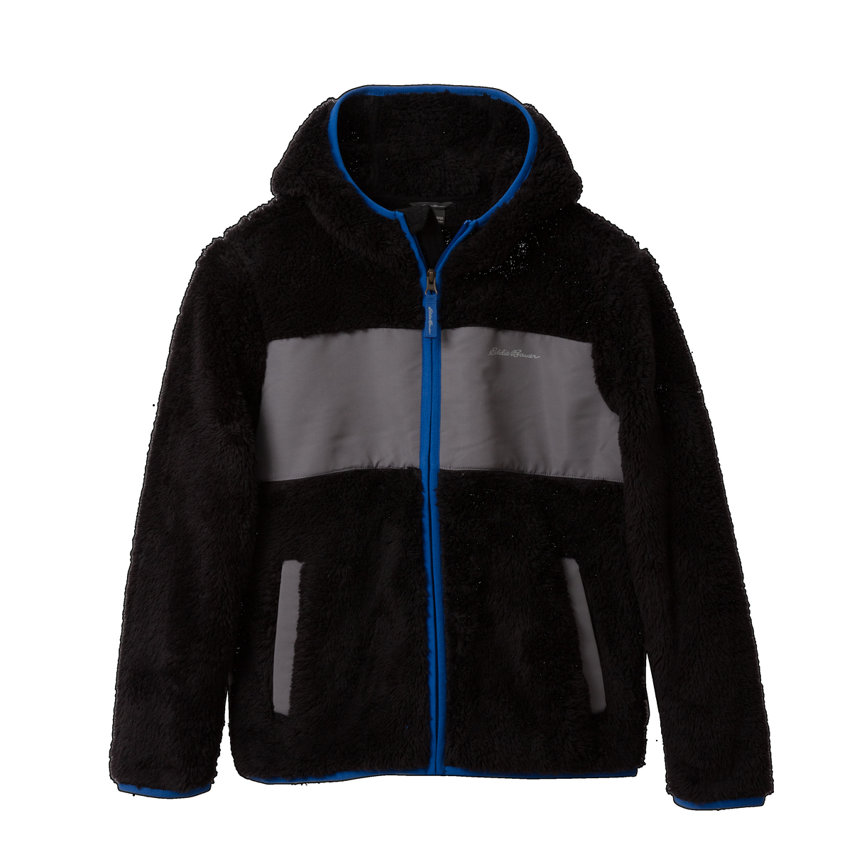 Eddie Bauer Boys Quest Fleece Plush Hooded Jacket product image