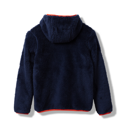 Eddie Bauer Boys Quest Fleece Plush Hooded Jacket alternate view 5
