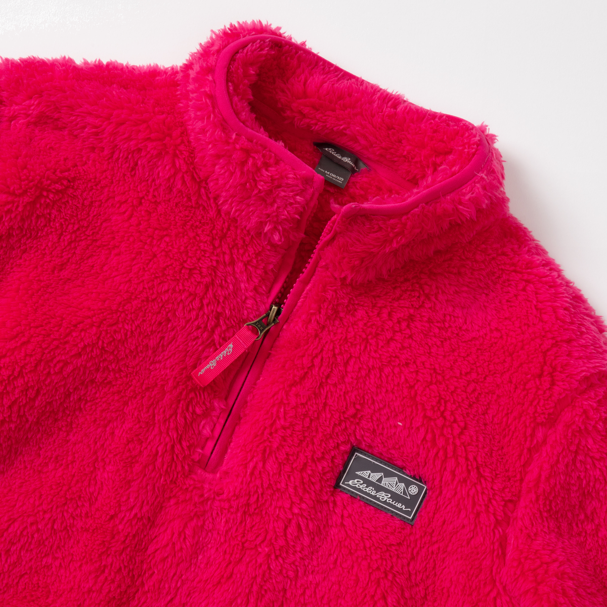 Eddie Bauer Kids Quest Fleece Plush 1/4 Zip Jacket alternate view 5