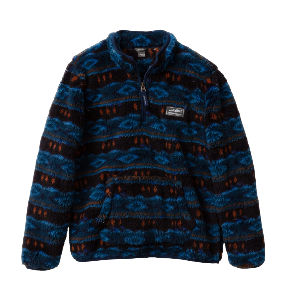 Eddie Bauer Kids Quest Fleece Plush 1/4-Zip Jacket - Print product image