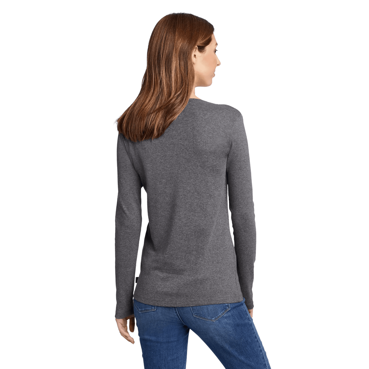 Eddie Bauer Women's Fav Long-Sleeve V-Neck T-Shirt alternate view 1