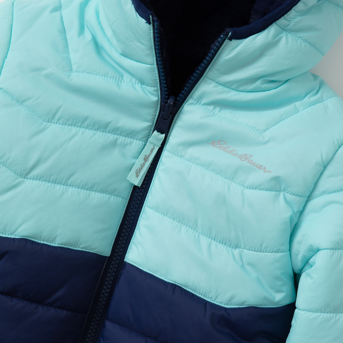Eddie Bauer Toddler Girls Deer Harbor Reversible Hooded Jacket alternate view 3