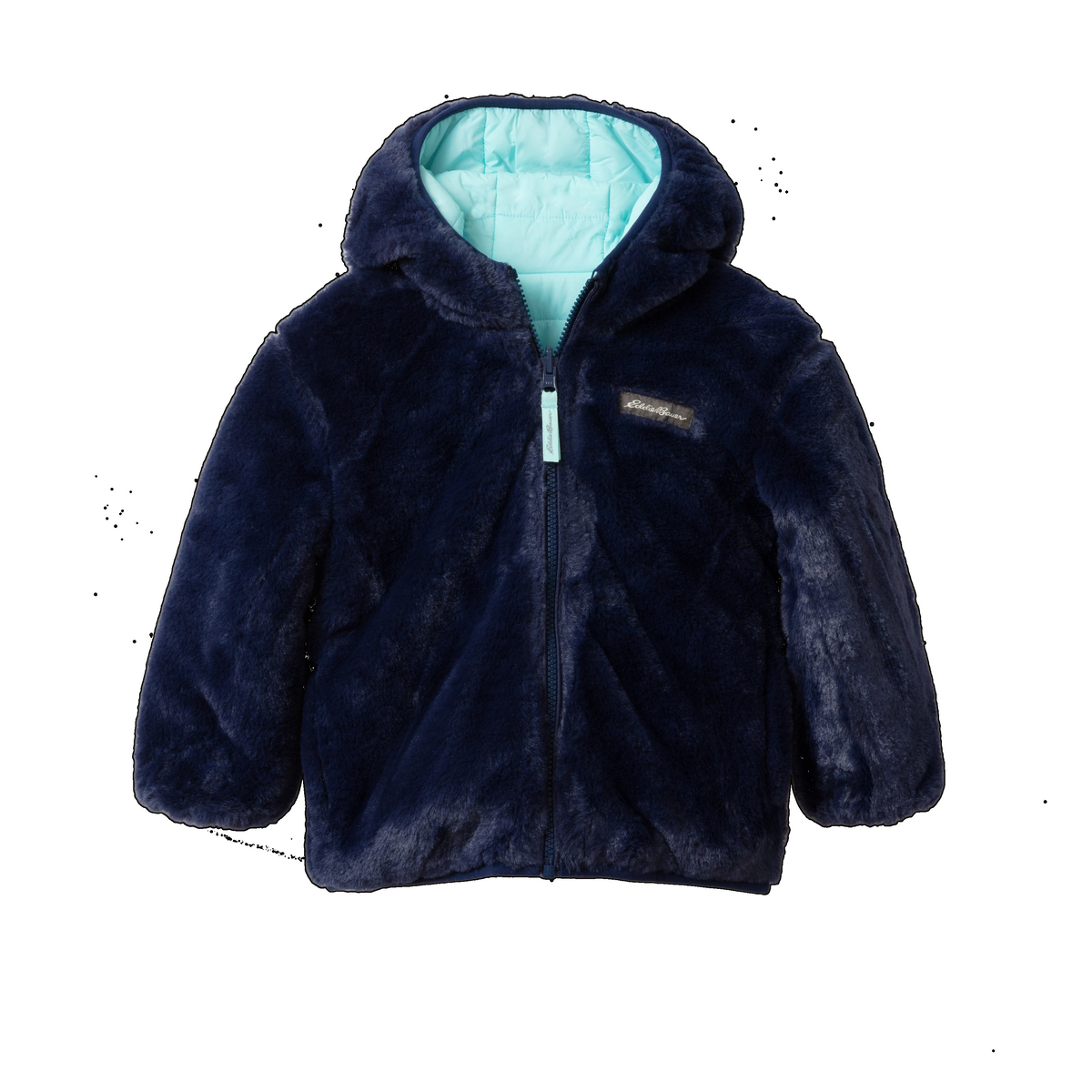 Eddie Bauer Toddler Girls Deer Harbor Reversible Hooded Jacket alternate view 1