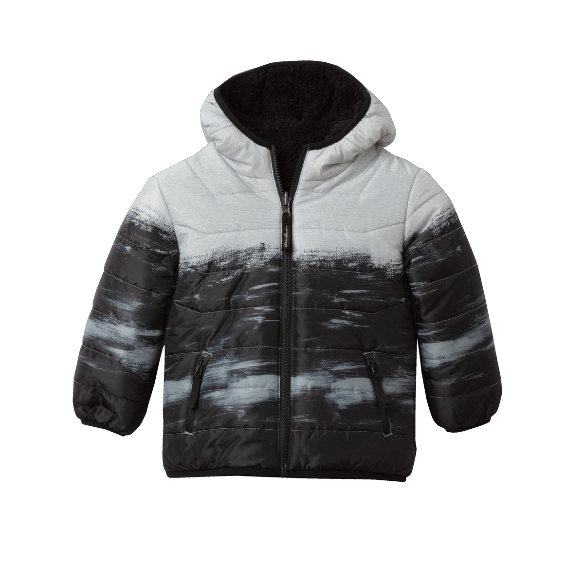Eddie Bauer Toddler Boys Deer Harbor Reversible Hooded Jacket product image