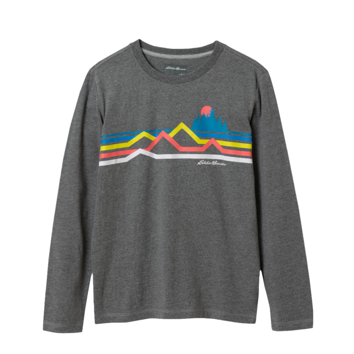 Eddie Bauer Boys Graphic Long-Sleeve T-Shirt - 2 Pack alternate view 3