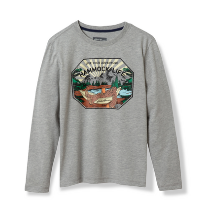 Eddie Bauer Boys Graphic Long-Sleeve T-Shirt alternate view 2