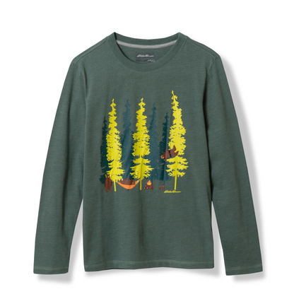 Eddie Bauer Boys Graphic Long-Sleeve T-Shirt alternate view 4