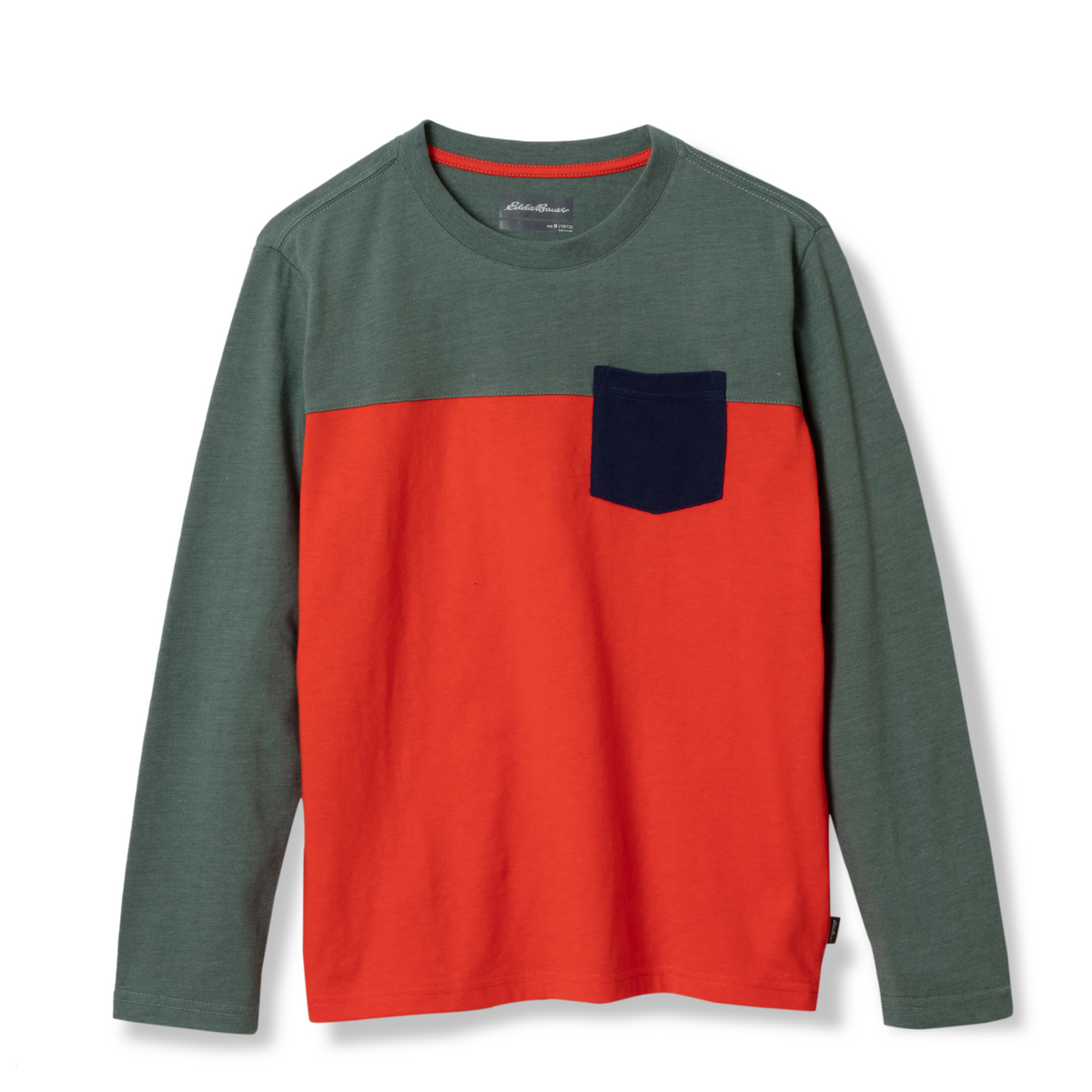 Eddie Bauer Boys Territory Long-Sleeve Pocket T-Shirt alternate view 1