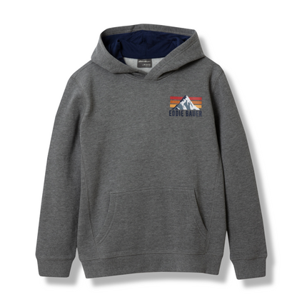 Eddie Bauer Boys Graphic Camp Fleece Hoodie alternate view 4