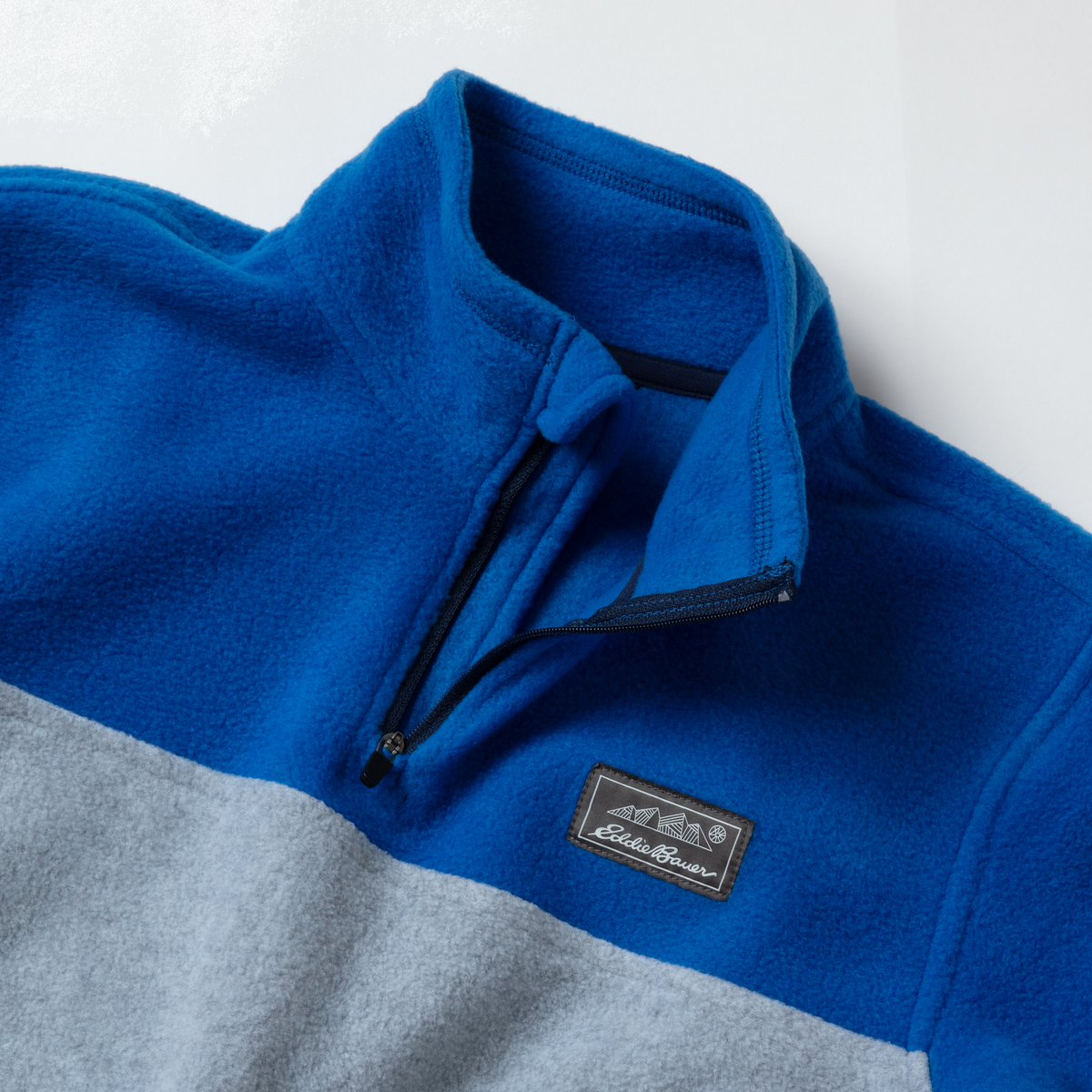 Eddie Bauer Boys Quest Fleece Snap Neck alternate view 2