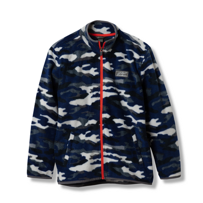 Eddie Bauer Boys Quest Fleece Full-Zip - Camo alternate view 2