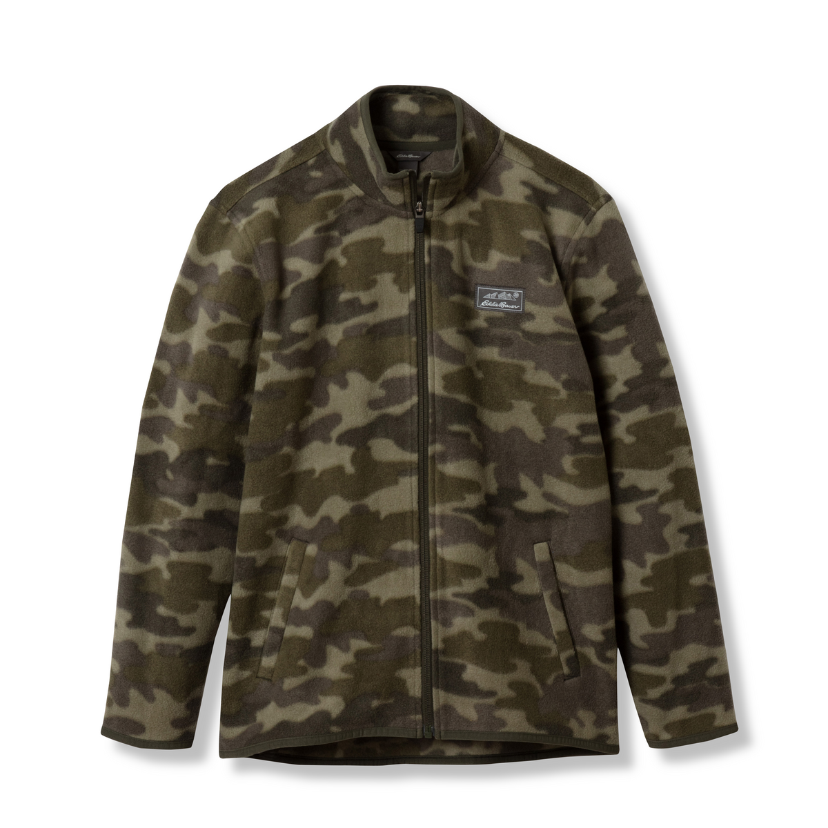Eddie Bauer Boys Quest Fleece Full-Zip - Camo product image