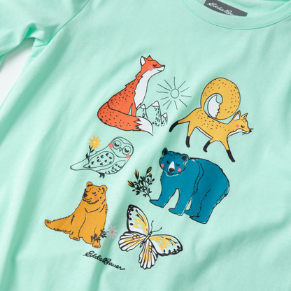 Eddie Bauer Girls Graphic Long-Sleeve Tee alternate view 1