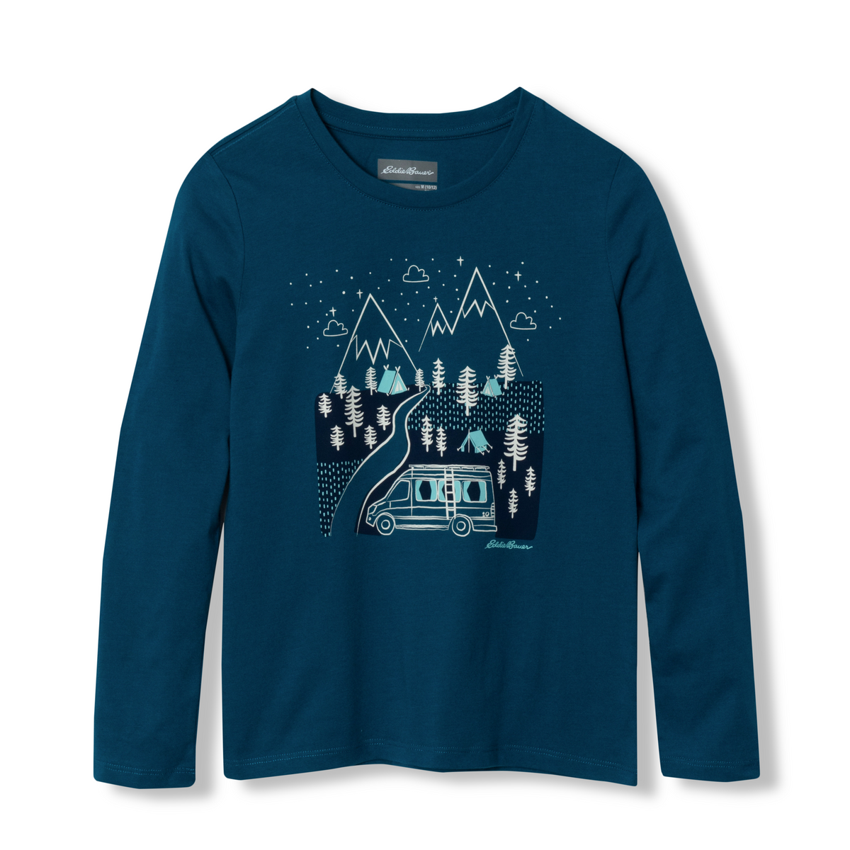 Eddie Bauer Girls Graphic Long-Sleeve Tee alternate view 4