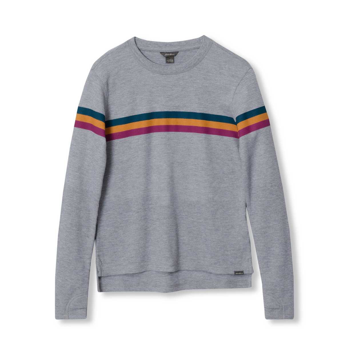 Eddie Bauer Girls Myriad Thermal Stripe Long-Sleeve T-Shirt alternate view 4