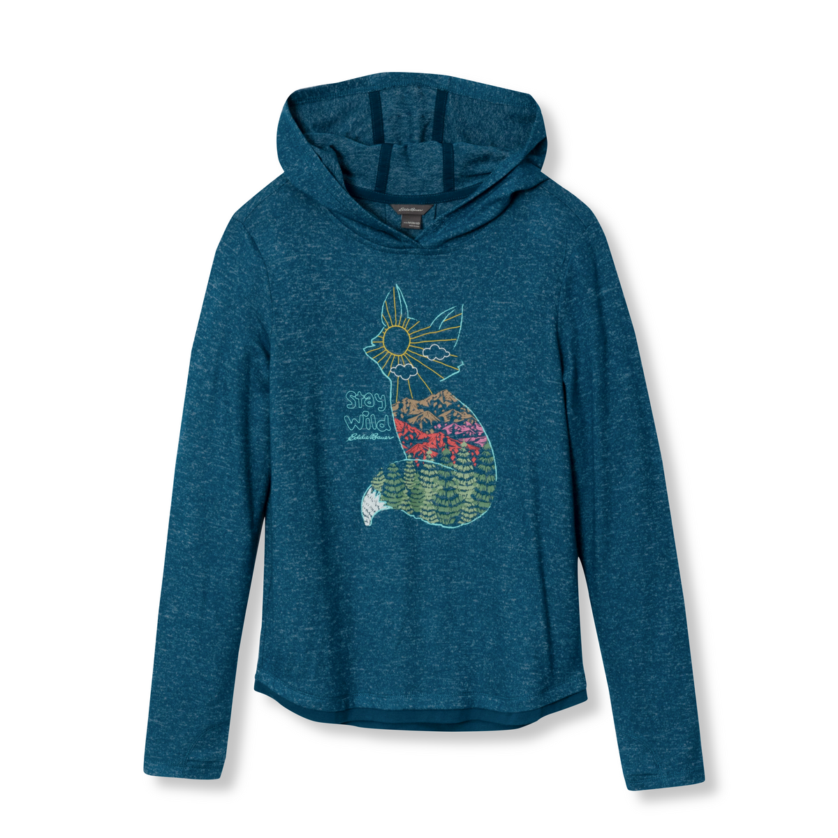 Eddie Bauer Girls Graphic Ultrasoft Hoodie alternate view 5