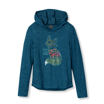 Eddie Bauer Girls Graphic Ultrasoft Hoodie alternate view 5