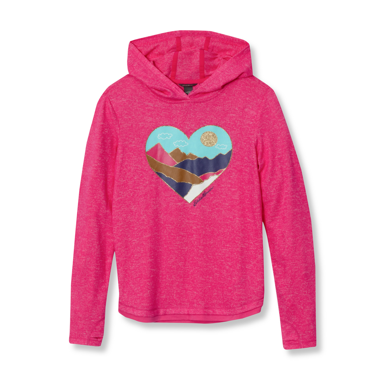 Eddie Bauer Girls Graphic Ultrasoft Hoodie alternate view 3