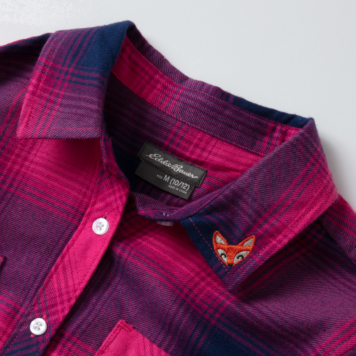 Eddie Bauer Girls Stines Favorite Flannel alternate view 2