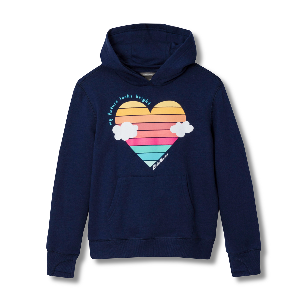 Eddie Bauer Girls Graphic Camp Fleece Hoodie product image