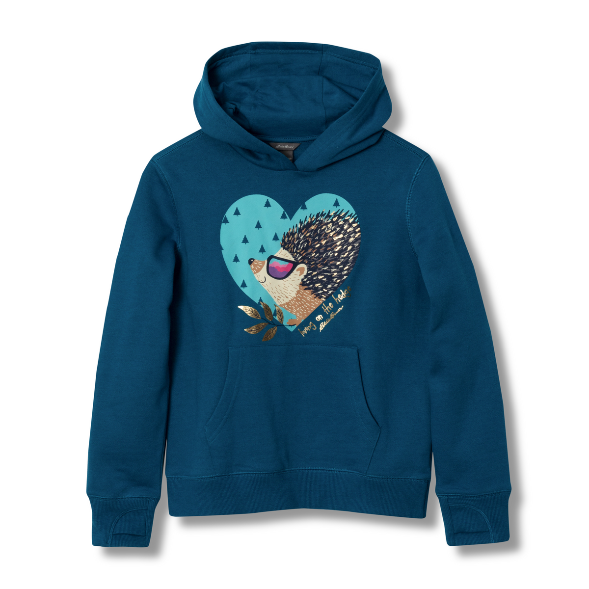 Eddie Bauer Girls Graphic Camp Fleece Hoodie alternate view 3