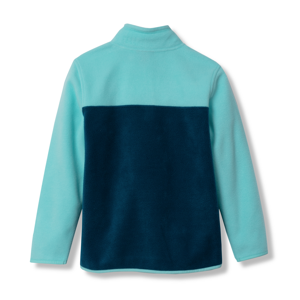 Eddie Bauer Girls Quest Fleece 1/4-Zip - Colorblock alternate view 4