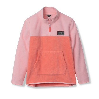 Eddie Bauer Girls Quest Fleece 1/4-Zip - Colorblock product image