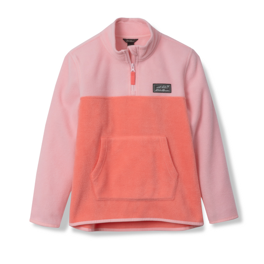 Eddie Bauer Girls Quest Fleece 1/4-Zip - Colorblock product image