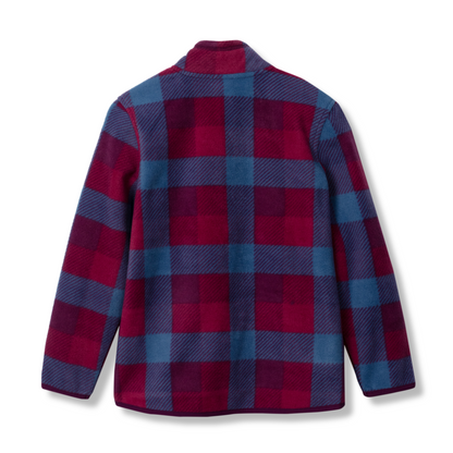 Eddie Bauer Girls Quest Fleece 1/4-Zip - Print alternate view 5