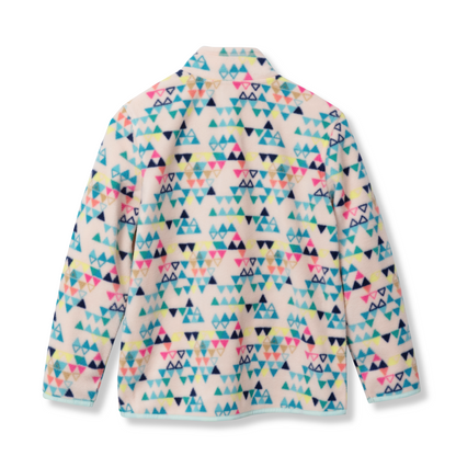 Eddie Bauer Girls Quest Fleece 1/4-Zip - Print alternate view 1
