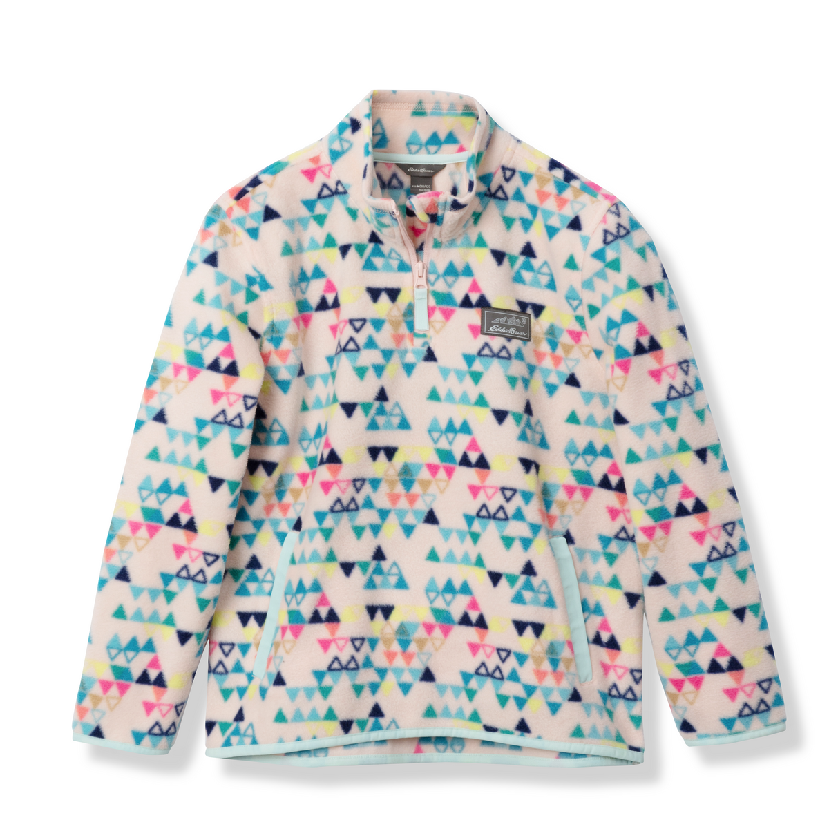 Eddie Bauer Girls Quest Fleece 1/4-Zip - Print product image