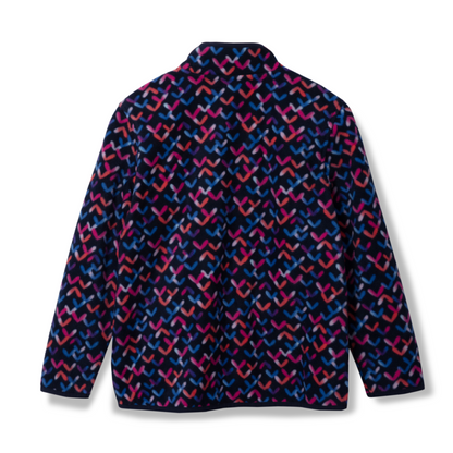 Eddie Bauer Girls Quest Fleece Full Zip Jacket - Print alternate view 1