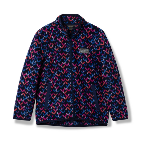 Eddie Bauer Girls Quest Fleece Full Zip Jacket - Print product image