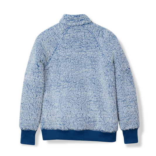 Eddie Bauer Girls Fireside Plush 1/4 Zip alternate view 1