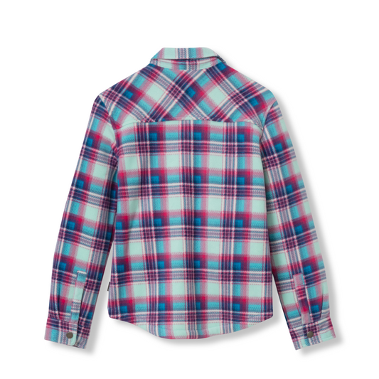 Eddie Bauer Girls Faux Shearling Shirt Jacket alternate view 1
