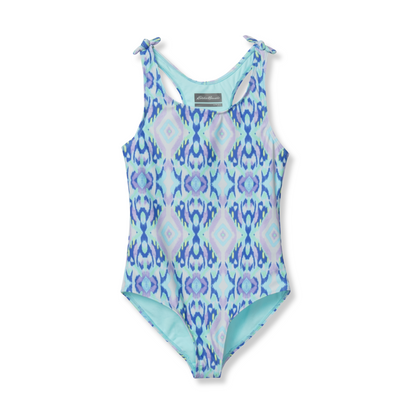 Eddie Bauer Girls Sea Spray One Piece Swimsuit alternate view 2
