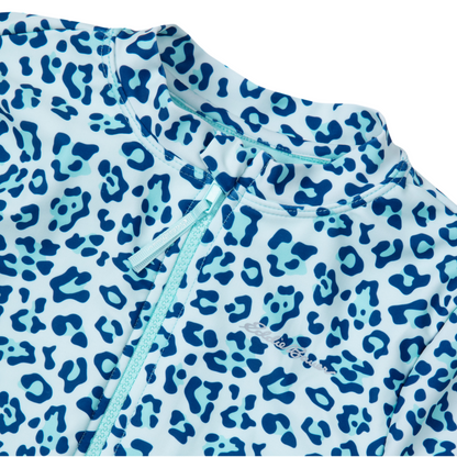 Eddie Bauer Girls Sea Spray Ls One Piece Swimsuit alternate view 3