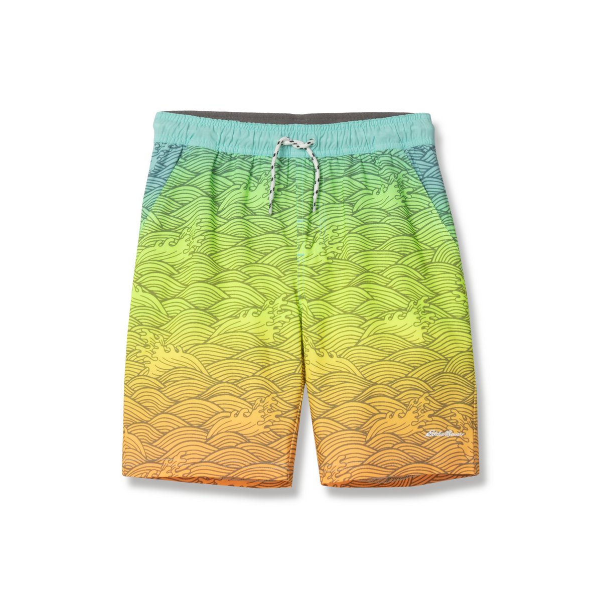 Eddie Bauer Boys Sea Spray Printed Swim Shorts alternate view 5