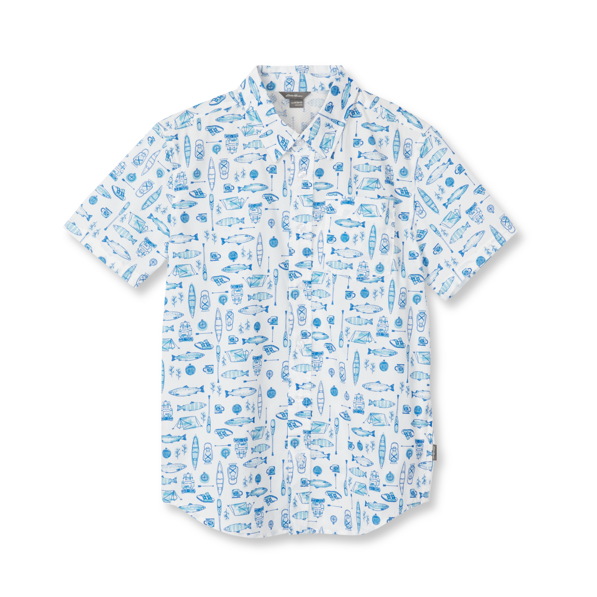 Eddie Bauer Boys Short-Sleeve On The Go Poplin Shirt product image