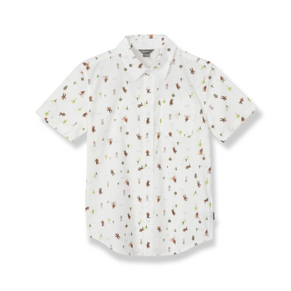 Eddie Bauer Boys Short-Sleeve On The Go Poplin Shirt alternate view 2