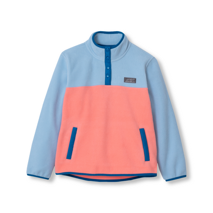 Eddie Bauer Girls Quest Fleece Snap Neck Pullover product image