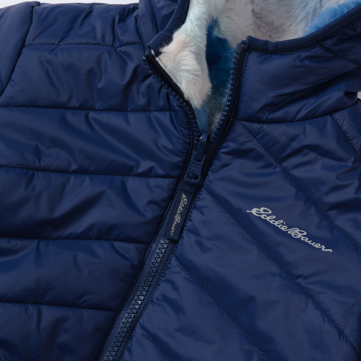 Eddie Bauer Toddler Girls Deer Harbor Reversible Hooded Jacket alternate view 2