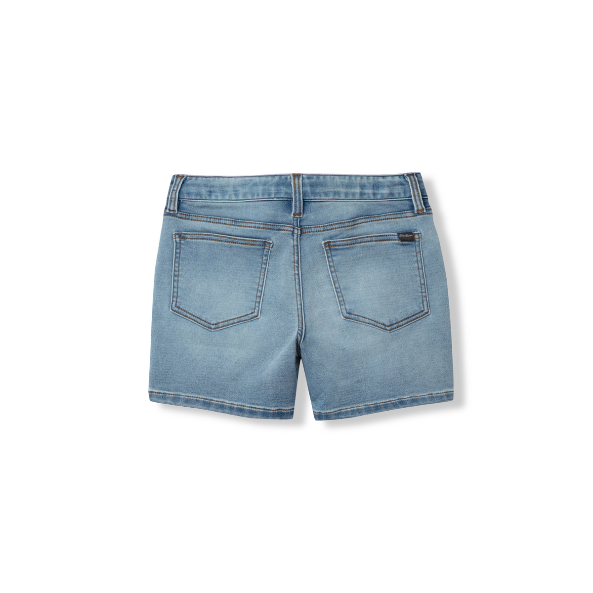 Eddie Bauer Girls Flex Knit Denim Shorts alternate view 1
