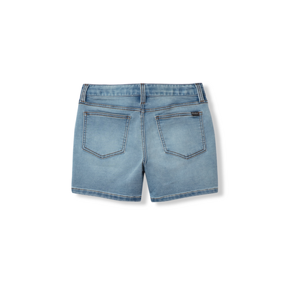 Eddie Bauer Girls Flex Knit Denim Shorts alternate view 1
