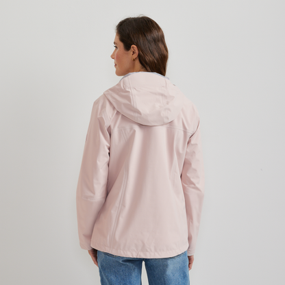 Eddie Bauer Women's Cloud Cap 3L Waterproof Stretch Hooded Rain Jacket alternate view 2