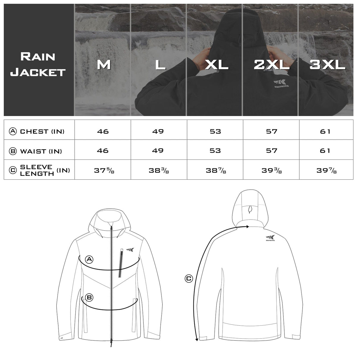 KastKing Deflektor Waterproof Fishing Jacket product image 2