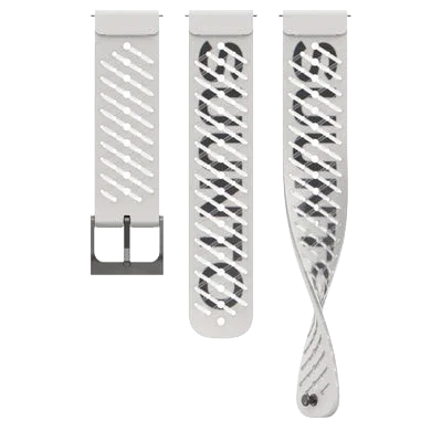 Suunto 22mm Athletic 5 Silicone Strap Pearl White S+M