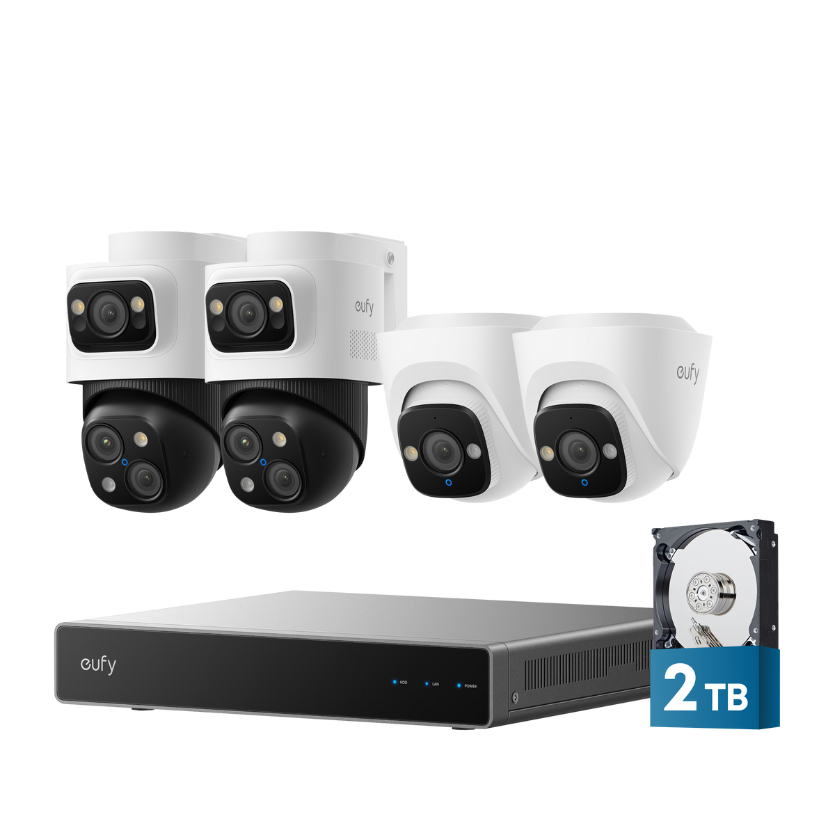 eufy PoE NVR Security System S4