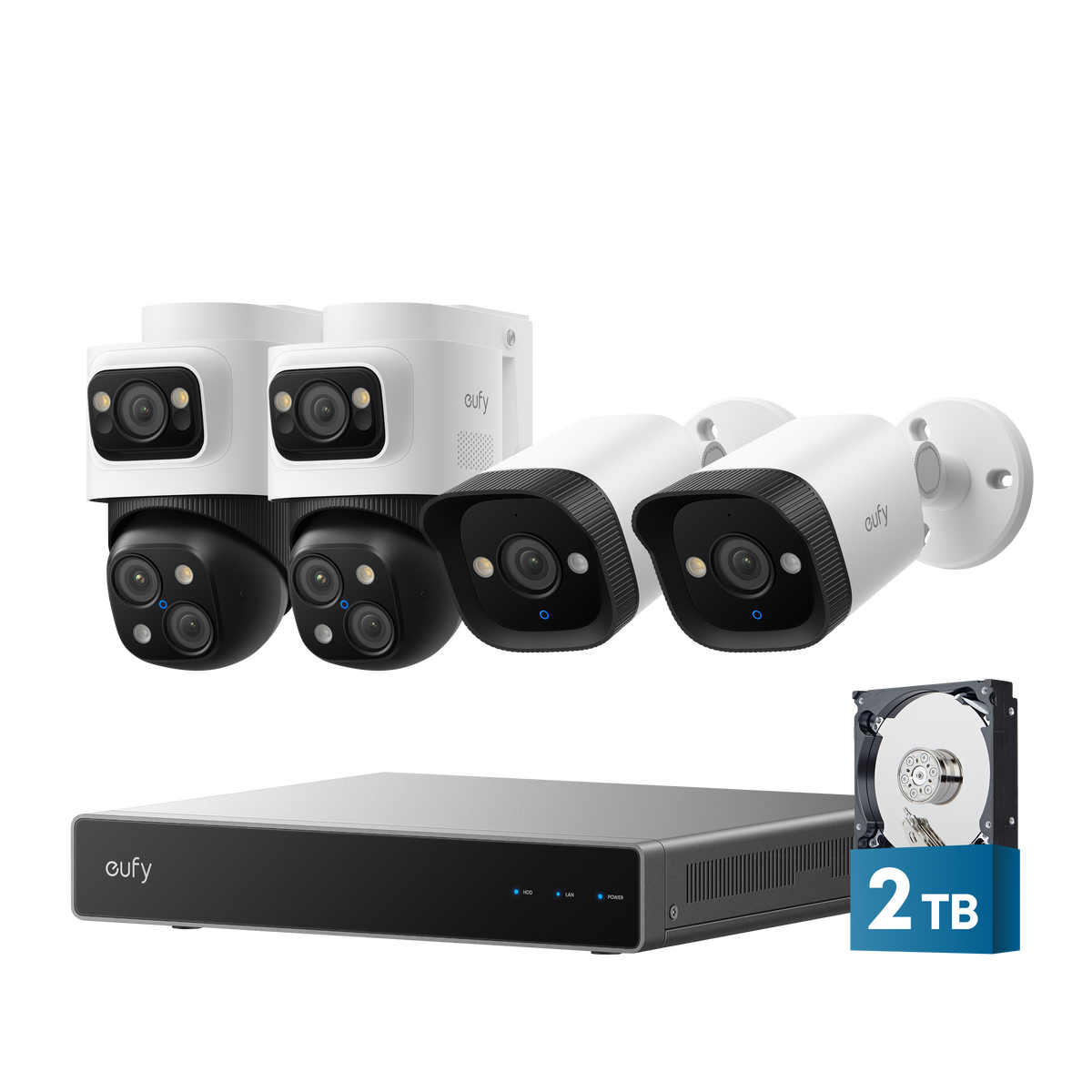 eufy PoE NVR Security System S4